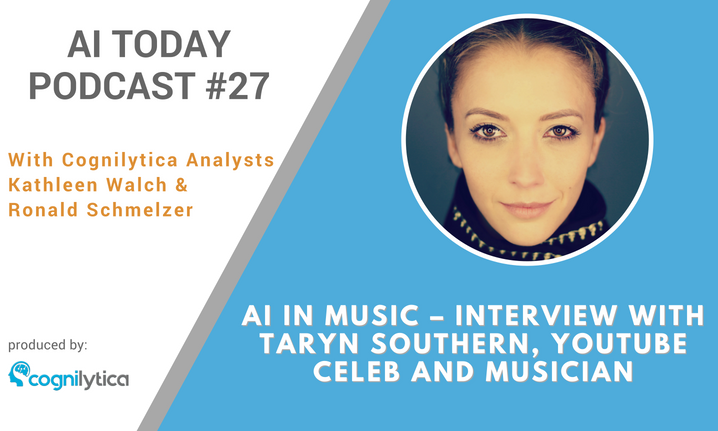 Podcast #27_ AI in Music – Interview with Taryn Southern, YouTube Celeb and Musician