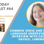 AI Today Podcast #64: Common Sense and Natural Language Understanding – Interview with Catherine Havasi, Luminoso