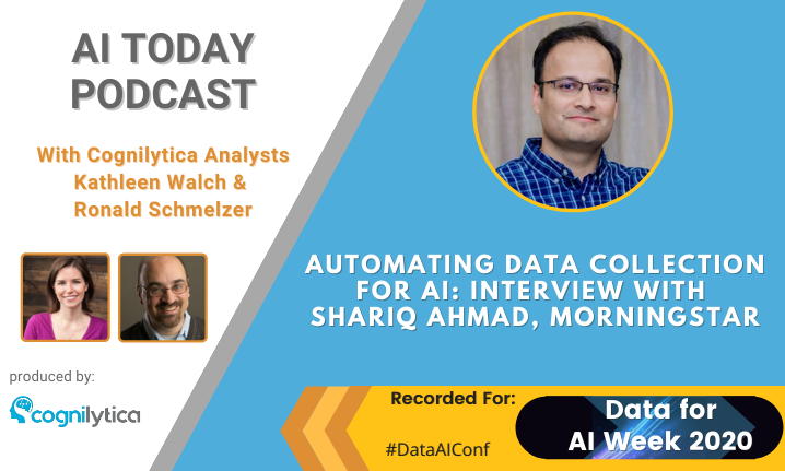 Podcast Automating Data Collection for AI Interview with Shariq Ahmad, Morningstar